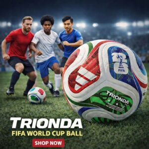 World Cup 2026 Competition Ball – Official Match Replica | La Ola Wave Inspired Design | Seamless Thermo-Bonded Surface | FIFA Quality Pro Certified Football