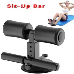 Portable Sit-Up Bar with Strong Suction Base | Multifunctional Abdominal Training Device | Home Gym Sit-Up Assistant for Belly Fat Burn & Core Strength Workout