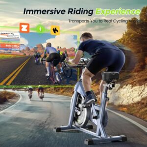 Cyclace Exercise Bike – Premium Indoor Stationary Bike for Home Cardio Workout, Magnetic Resistance, LCD Display, Ultra Quiet Operation, 300 lbs Capacity 81vu3B8srEL. AC SL1500 300x300